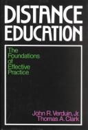 Cover of: Distance education by John R. Verduin