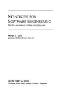 Cover of: Strategies for software engineering: the management of risk and quality