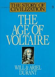 Cover of: The Age of Voltaire by Will Durant, Ariel Durant