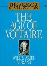 Cover of: The Age of Voltaire by Will Durant, Ariel Durant, Will Durant, Ariel Durant