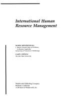 Cover of: Readings and cases in international human resource management