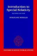 Cover of: Introduction to special relativity by Wolfgang Rindler