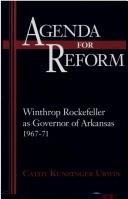 Cover of: Agenda for reform by Cathy Kunzinger Urwin