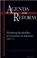 Cover of: Agenda for reform