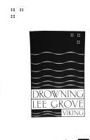 Cover of: Drowning by Lee Grove