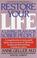 Cover of: Restore your life