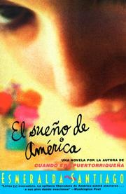 Cover of: El sueño de América by Esmeralda Santiago