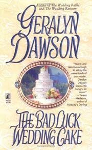 Cover of: The Bad Luck Wedding Cake by Geralyn Dawson