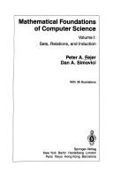 Front cover of Mathematical foundations of computer science by Peter A. Fejer