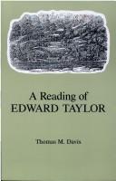 A reading of Edward Taylor by Thomas Marion Davis