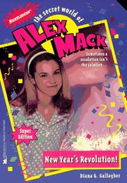 Cover of: New Year's Revolution (The Secret World of Alex Mack, No. 22)