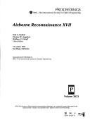 Cover of: Airborne reconnaissance XVII: 12-14 July 1993, San Diego, California