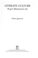Cover of: Literate culture by Ruben Quintero