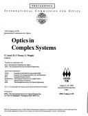 Cover of: Optics in complex systems by International Commission for Optics. Congress