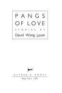Cover of: Pangs of love: stories