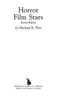 Cover of: Horror film stars by Michael R. Pitts