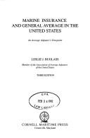 Cover of: Marine insurance and general average in the United States by Leslie J. Buglass