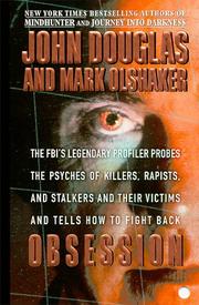 Cover of: Obsession by John E. Douglas, Mark Olshaker