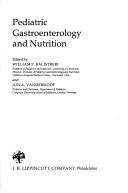 Cover of: Pediatric gastroenterology and nutrition by edited by William F. Balistreri and Jon A. Vanderhoof.
