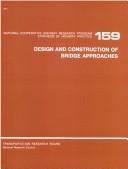 Cover of: Design and construction of bridge approaches