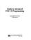 Cover of: Guide to advanced FOCUS programming