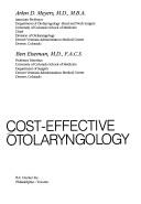 Cover of: Cost-effective otolaryngology