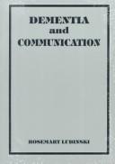 Cover of: Dementia and communication