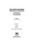 High speed machining by SCTE '89 Conference (San Diego, Calif.)