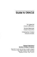 Cover of: Guide to ORACLE | Tim Hoechst