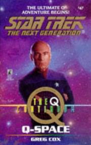 Star Trek The Next Generation - The Q Continuum - Q-Space by Greg Cox