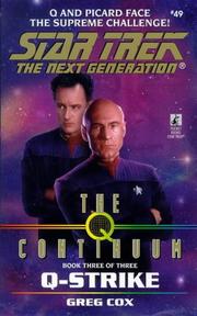 Star Trek The Next Generation - The Q Continuum - Q-Strike by Greg Cox