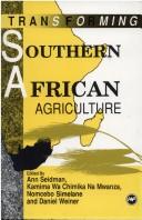 Cover of: Transforming southern African agriculture