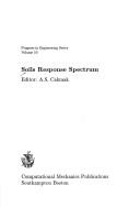 Cover of: Soils response spectrum