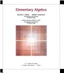 Elementary algebra by Ron Larson