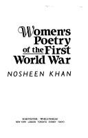 Cover of: Women's poetry of the First World War