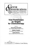 Cover of: Viral proteinases as targets for chemotherapy by edited by Hans-Georg Kräusslich, Stephen Oroszlan, Eckard Wimmer.