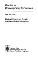 Cover of: Optimal economic growth and non-stable population