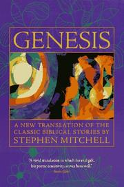 Cover of: Genesis by Stephen Mitchell