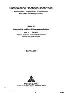 Cover of: Die braunschweigische Thronfolgefrage: eine verfassungsgeschichtliche Untersuchung der Rechtmässigkeit des Ausschlusses der jüngeren Linie des Welfenhauses von der Thronfolge in Braunschweig 1884-1913