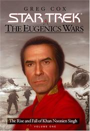 Cover of: The Eugenics Wars Vol I by Greg Cox