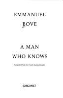 Cover of: A man who knows