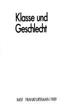 Cover of: Klasse und Geschlecht