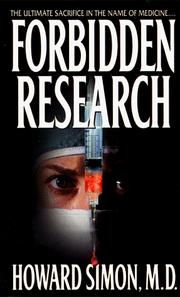 Cover of: Forbidden Research by Howard Simon