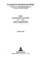 Cover of: Positionen der Wunschökonomie: das ästhetische Textmodell Alexander Kluges und seine philosophischen Voraussetzungen