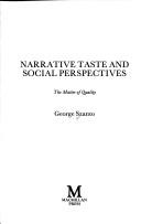 Cover of: Narrative taste and social perspectives: the matter of quality
