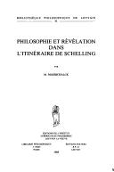 Cover of: Philosophie et révélation dans l'itinéraire de Schelling