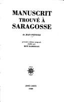 Cover of: Manuscrit trouvé à Saragosse de Jean Potocki. by Jan Potocki