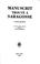 Cover of: Manuscrit trouvé à Saragosse de Jean Potocki.