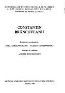 Cover of: Constantin Brâncoveanu