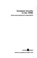 Cover of: European security in the 1990s